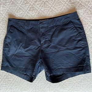 Old Navy Mid-rise Chino Navy Blue Shorts | Size 12